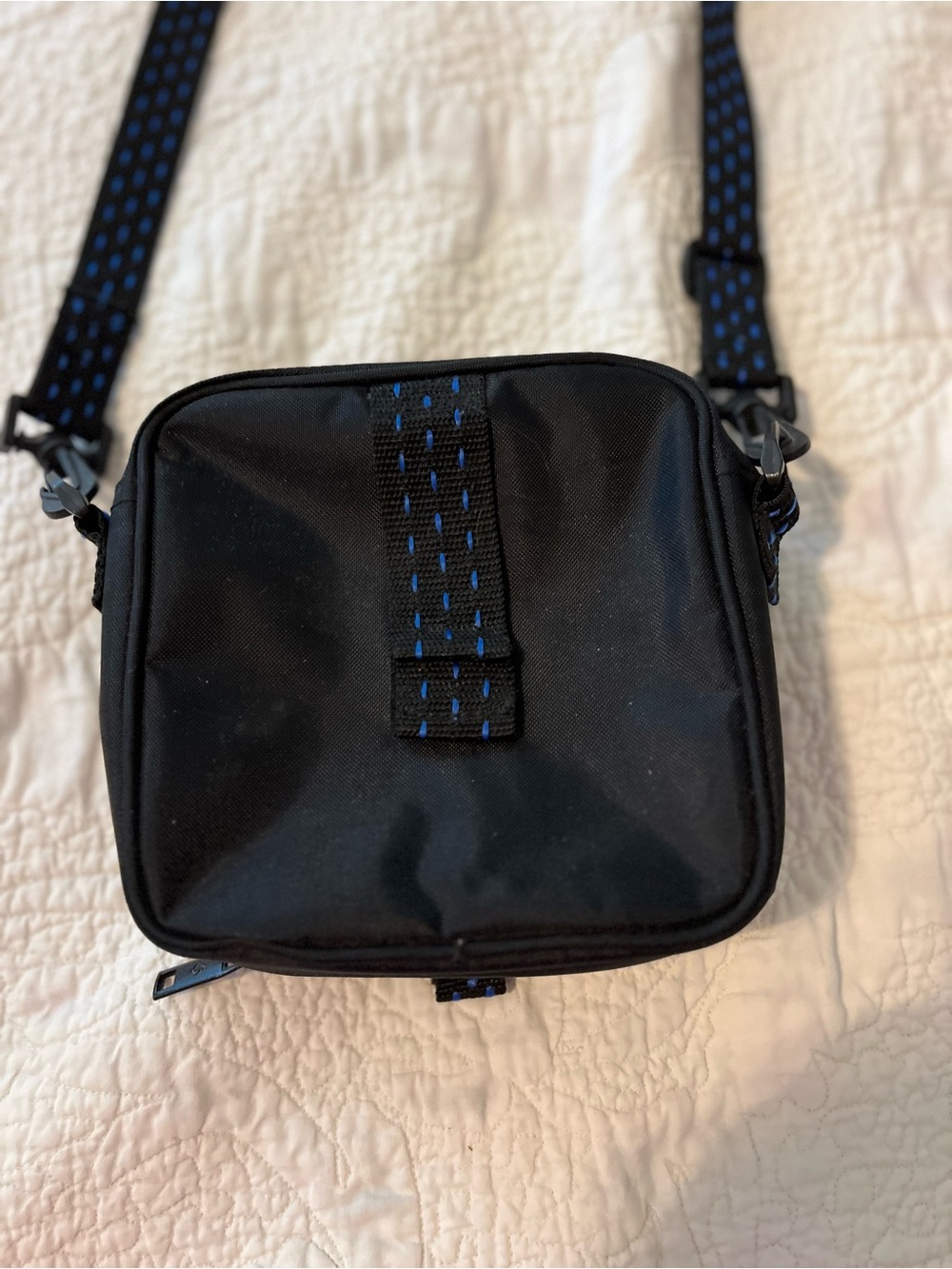 Samsonite Journey Camera Pouch 4-Pocket Carry Bag with Strap Blk Blue 807BK